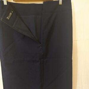 Navy Blue 7th ave tailored Pencil Skirt Sz M